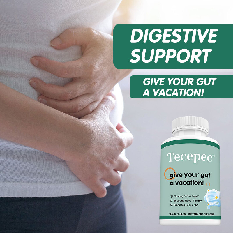 Gut Health Capsules, Bloating,Gas Relief, Supports Digestive And Immune Health