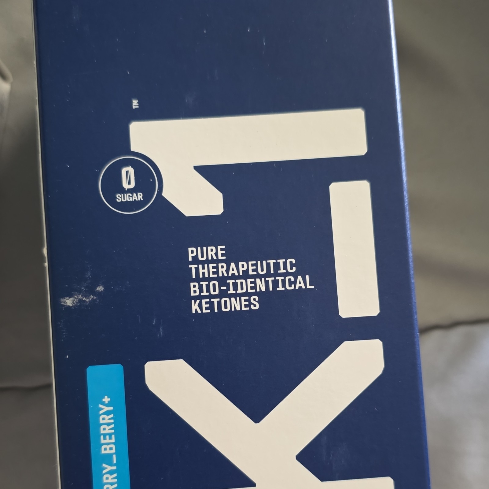 Keto Bio-Identical Ketones Powder Supplement Sugar-Free Berry for Keto Diet