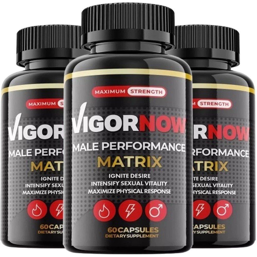 Vigor Now Pills for Men – Male Virility and Performance Support – 180 Capsules