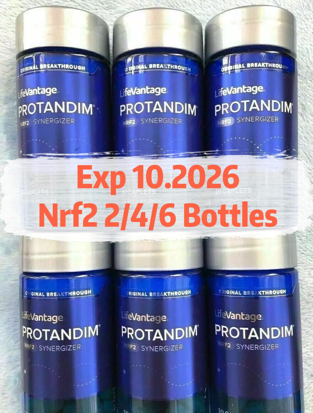 NRF2 2/4/6 Bottles – Exp 10/2026 – Made in USA – Free Shipping