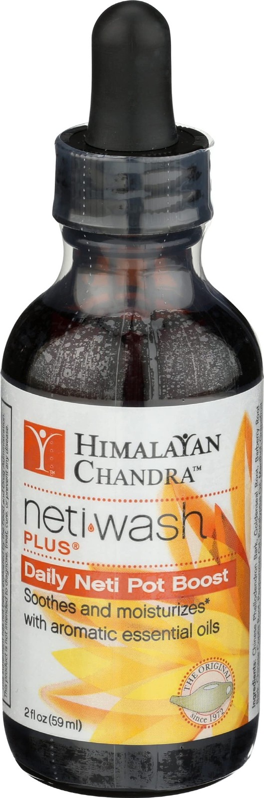 Himalayan Chandra Neti Wash Plus, Daily Neti Pot Boost, 2 Fluid Ounces (Pack …