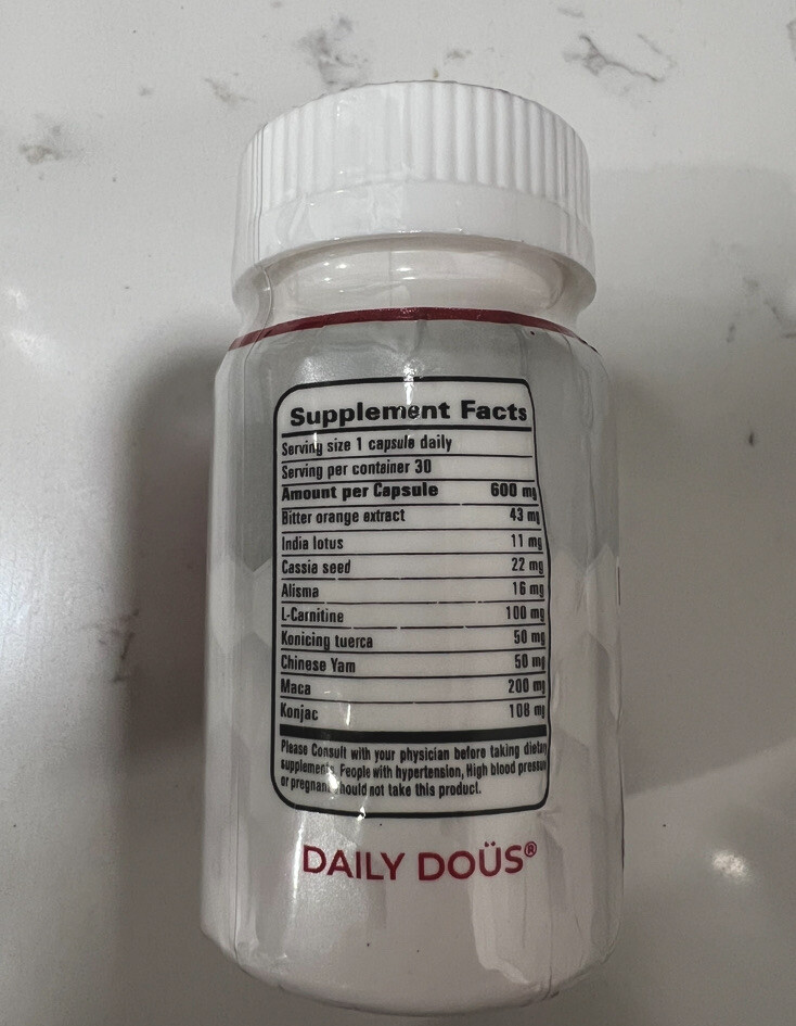 Daily Work Pills – New, Sealed, Authentic by Daily Dous