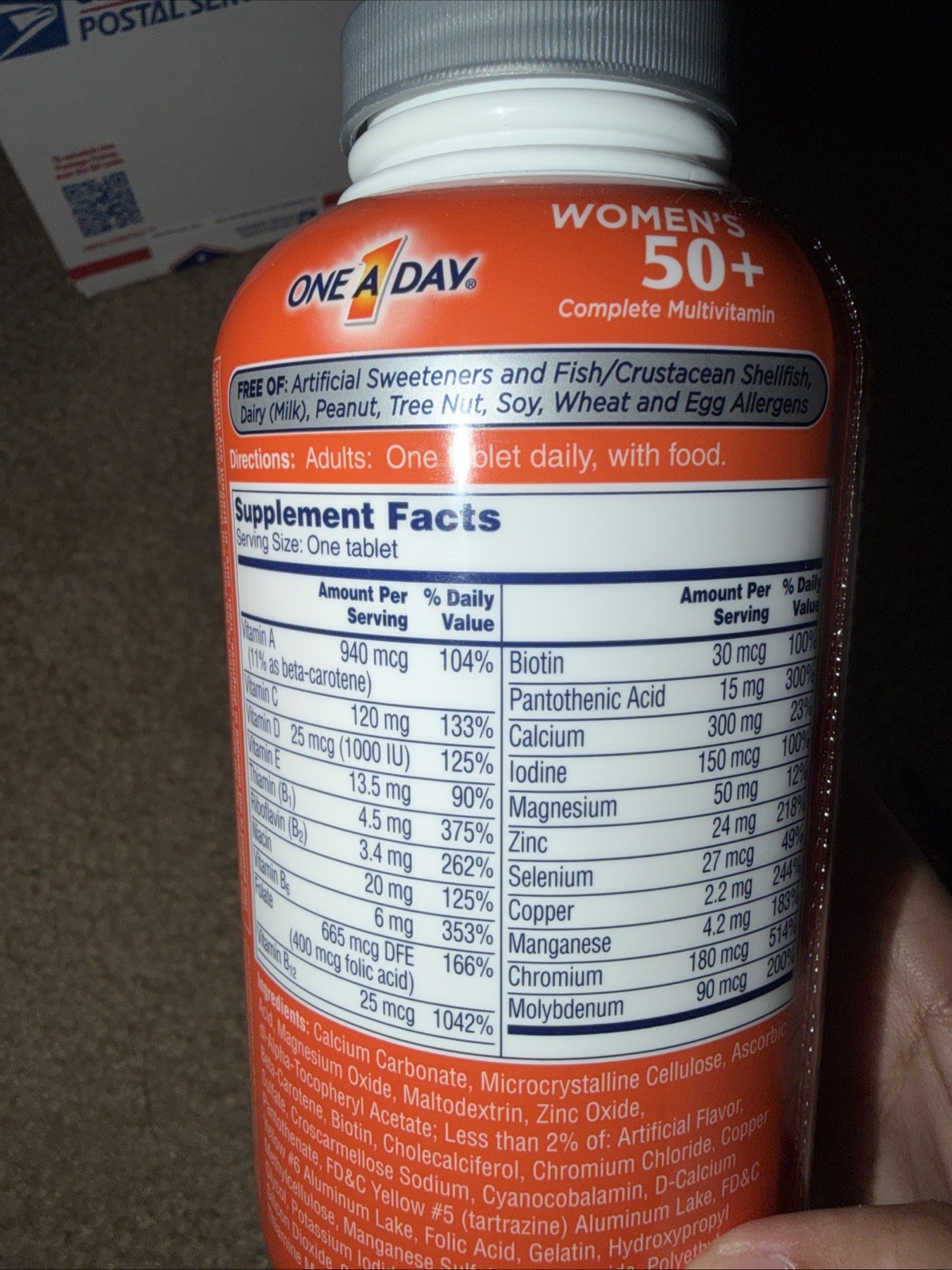 One A Day Women’s 50+ Healthy Advantage Multivitamin, 300 Tablets