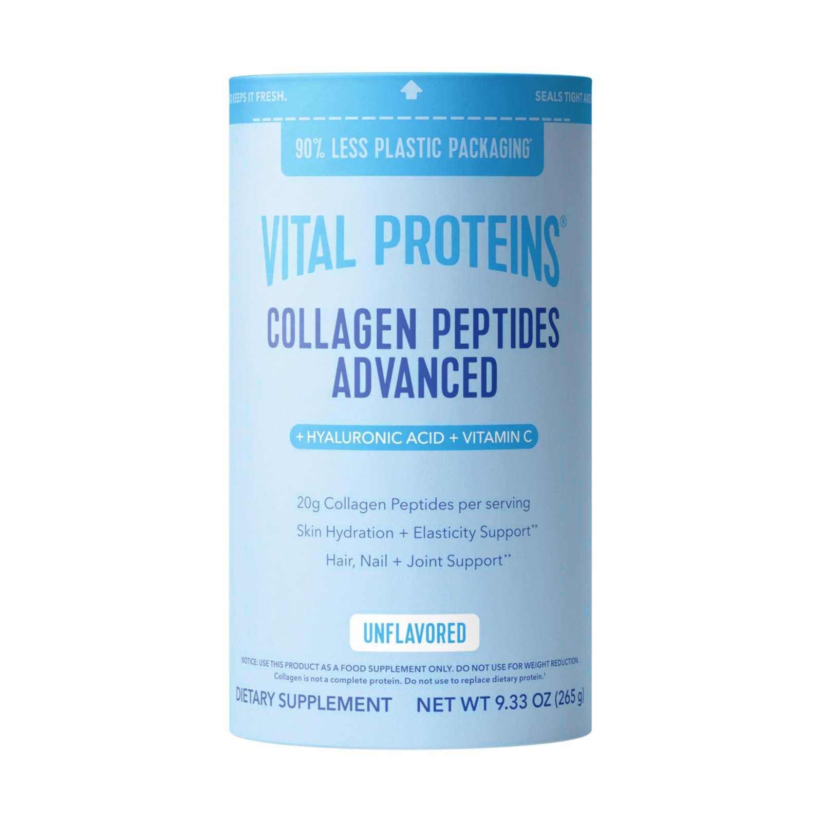 Vital Proteins Collagen Peptides Powder 12 Servings (Pack of 1), White