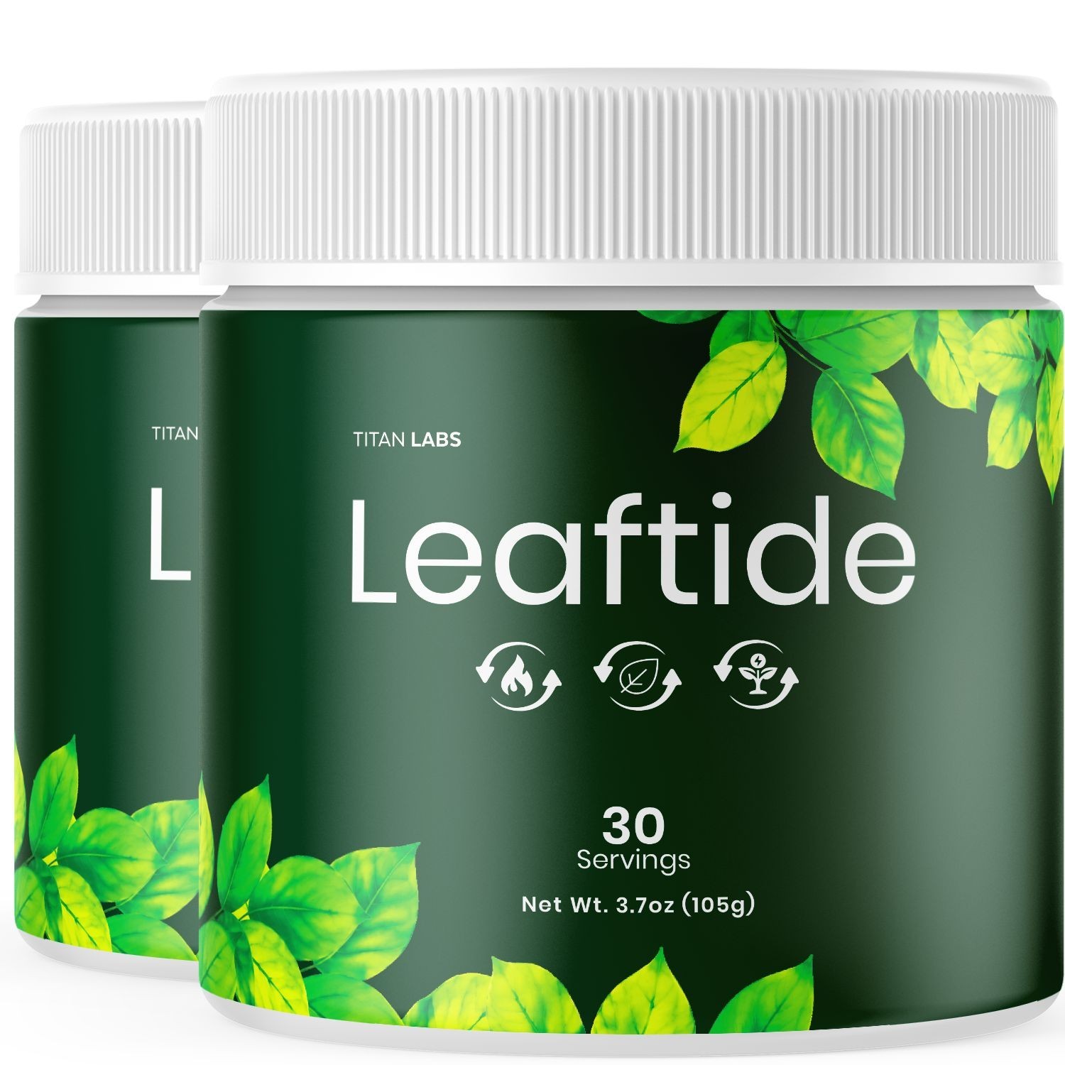 (2 Pack) Leaftide Powder Weight Management Support Formula Leaf Tide 60 Servings