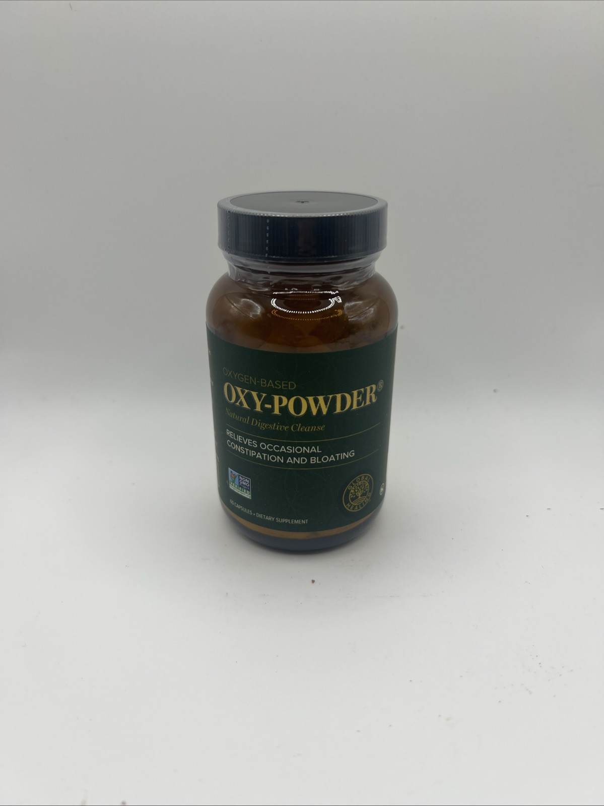Oxy Powder Colon Cleanse & Natural Detox Pills For Constipation Relief – 60 Ct.