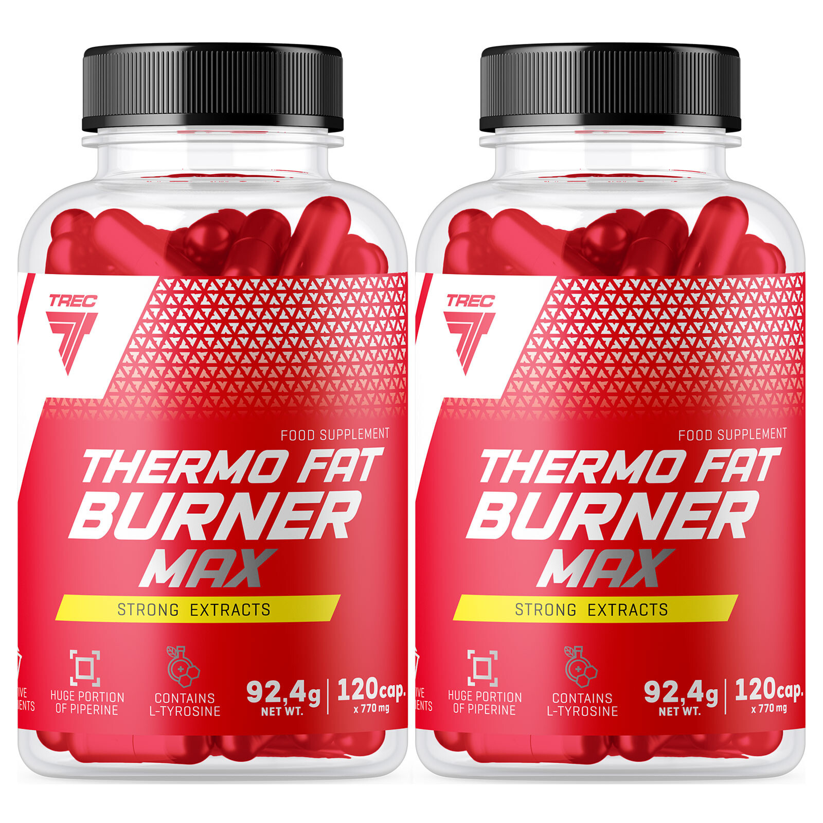 THERMO FAT BURNER 120–360 Capsules – Weight Loss, Fat Burner, Metabolism Boost