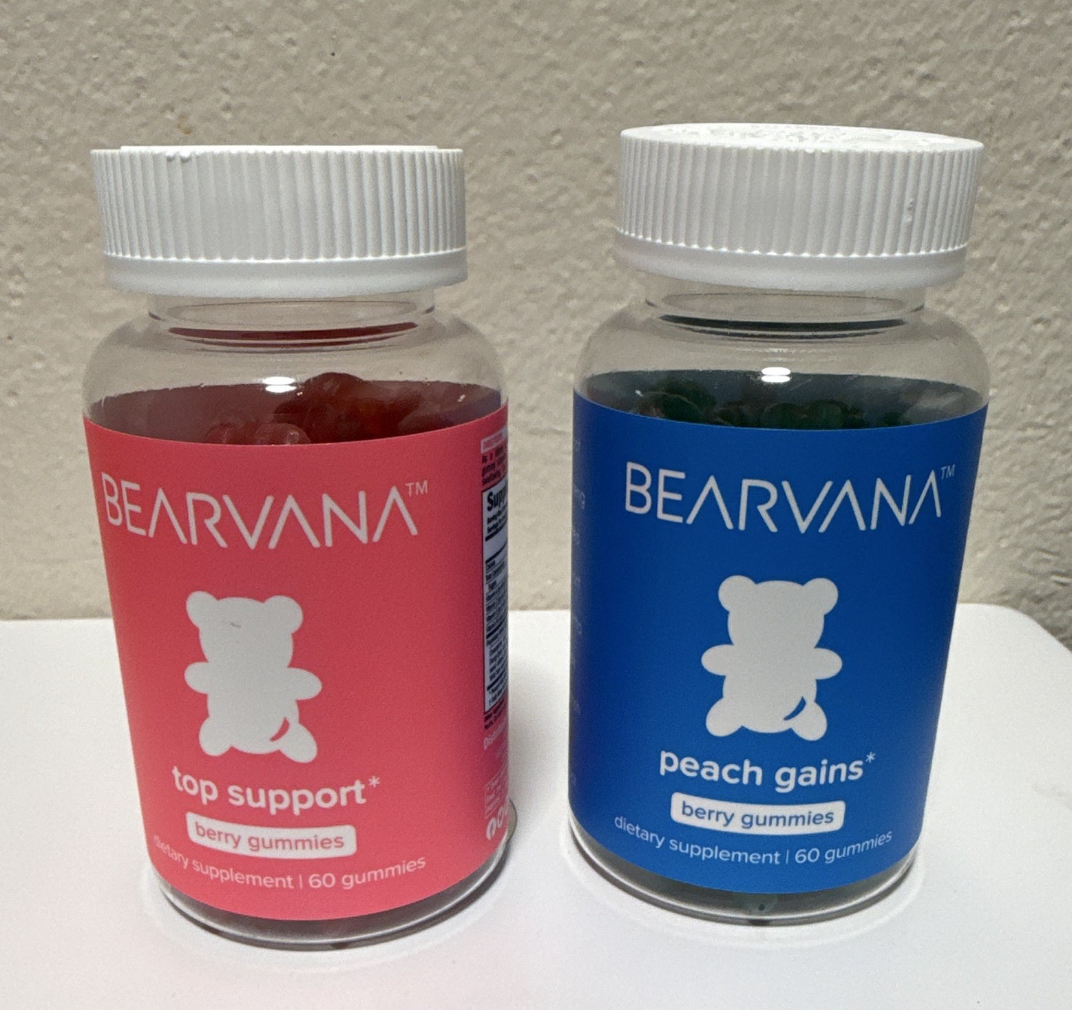 Bearvana Berry Gummy Supplement for General Wellness, 60 Gummies