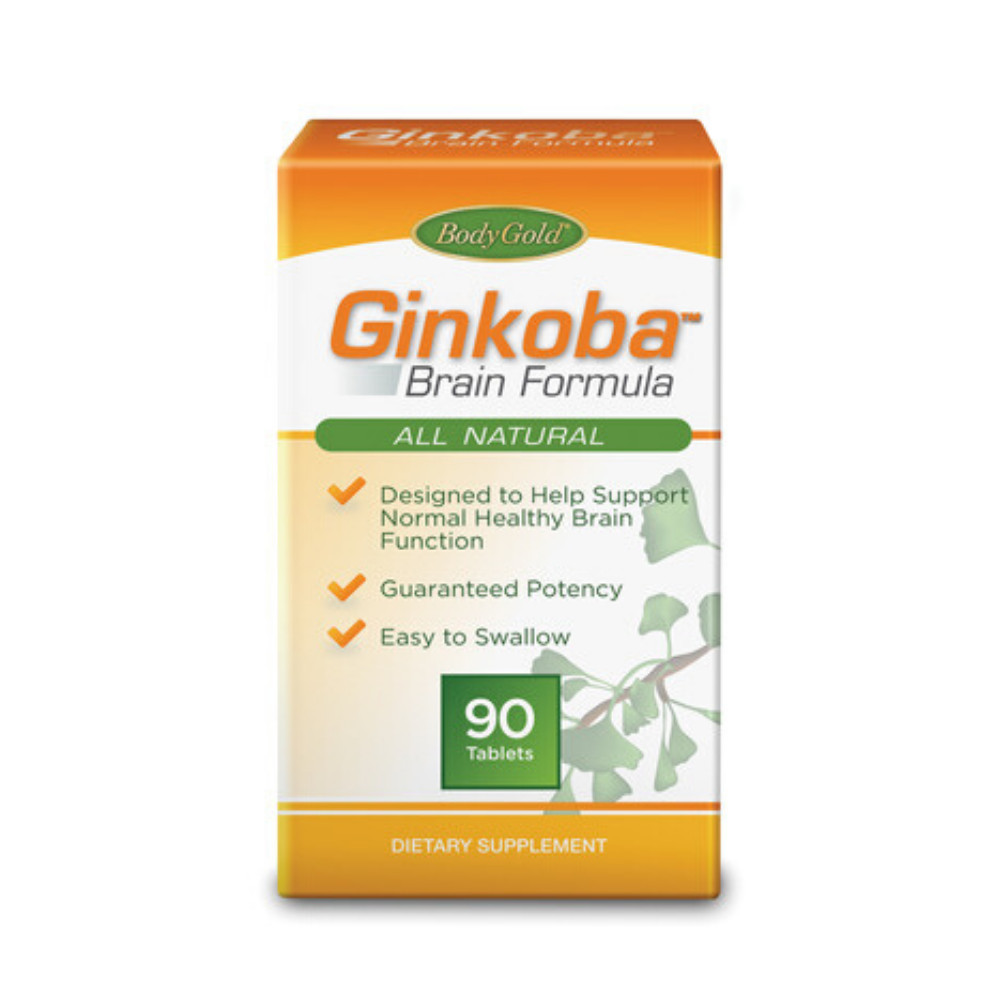 Body Gold Ginko Biloba Memory | 90 ct 120 mg