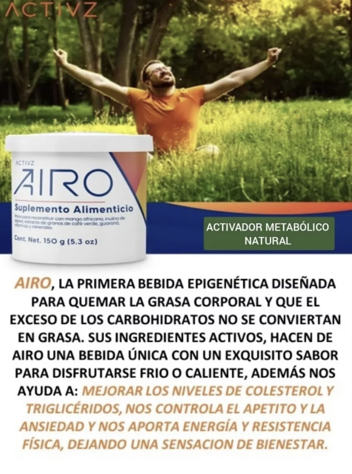 ACTIVZ COMBO : 1 GNMX + 1 LINQ + 1 OPTIMEND + 1 AIRO
