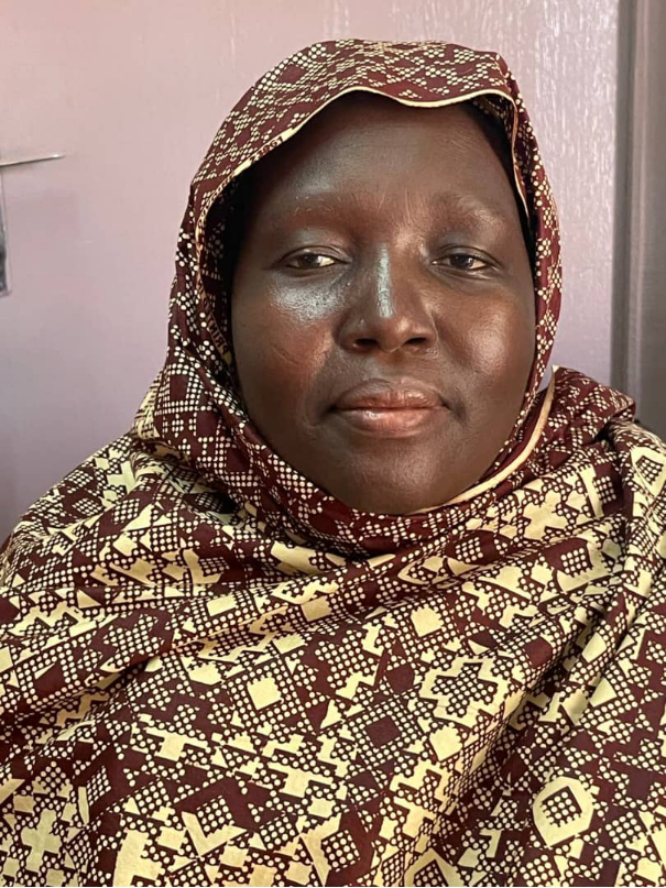Madame Aissatou Alim, présidente de l'association APRODHAFIM