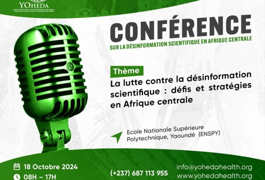 YOHEDA organise une conférence sur la désinformation scientifique en Afrique centrale