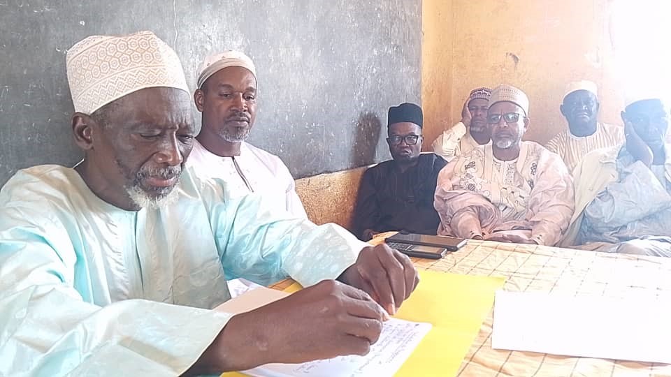 AG du comité de développement du quartier Sabongari, à Meiganga. Crédit photo © Jean Besane Mangam/Échos Santé.