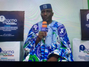 Dr. Franck Dange Nana, président de l’Ordre des pharmaciens du Cameroun.