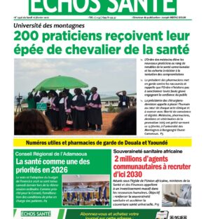 Echos santé n°1346 du lundi 16 février 2026