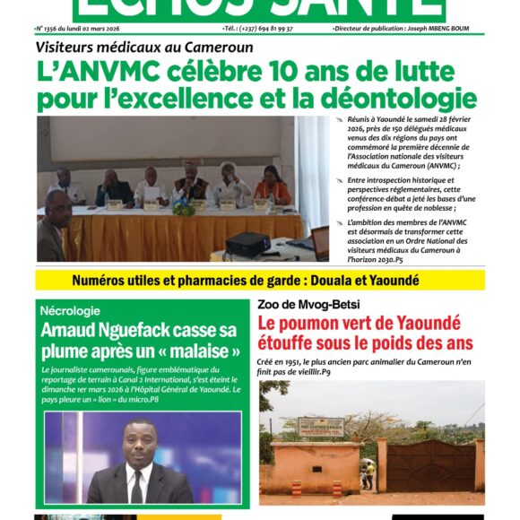Echos santé n°1356 du lundi 2 mars 2026