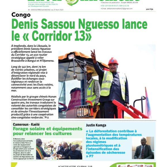 Afrik Environnement N°073 du lundi 2 mars 2026