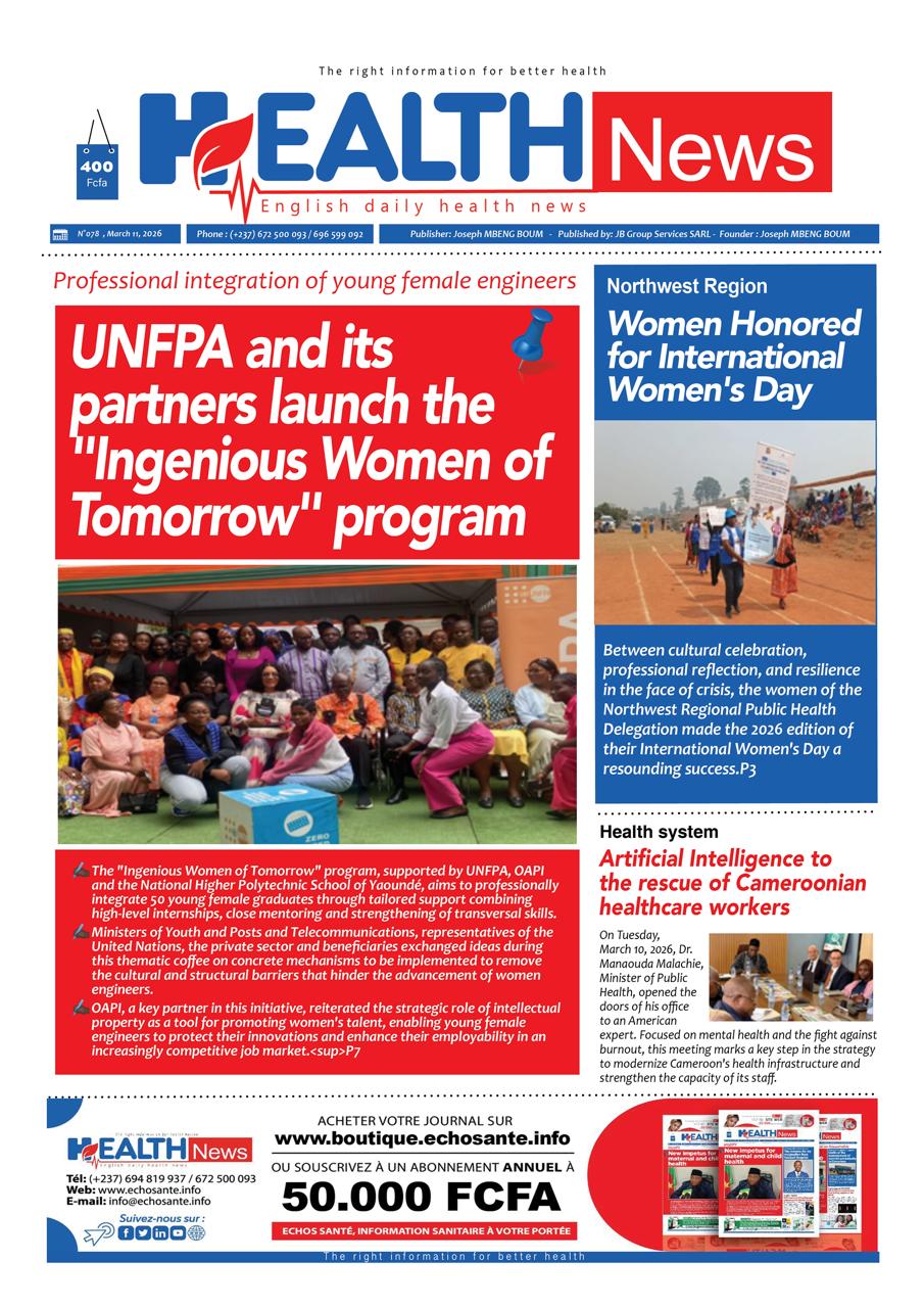 Health News N°078 du mercredi 11 mars 2026