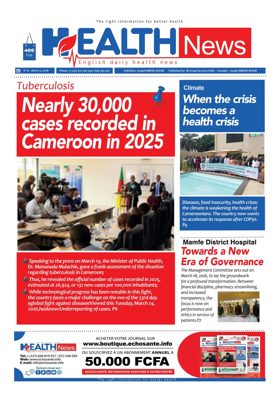 Health News N°081 du lundi 23 mars 2026