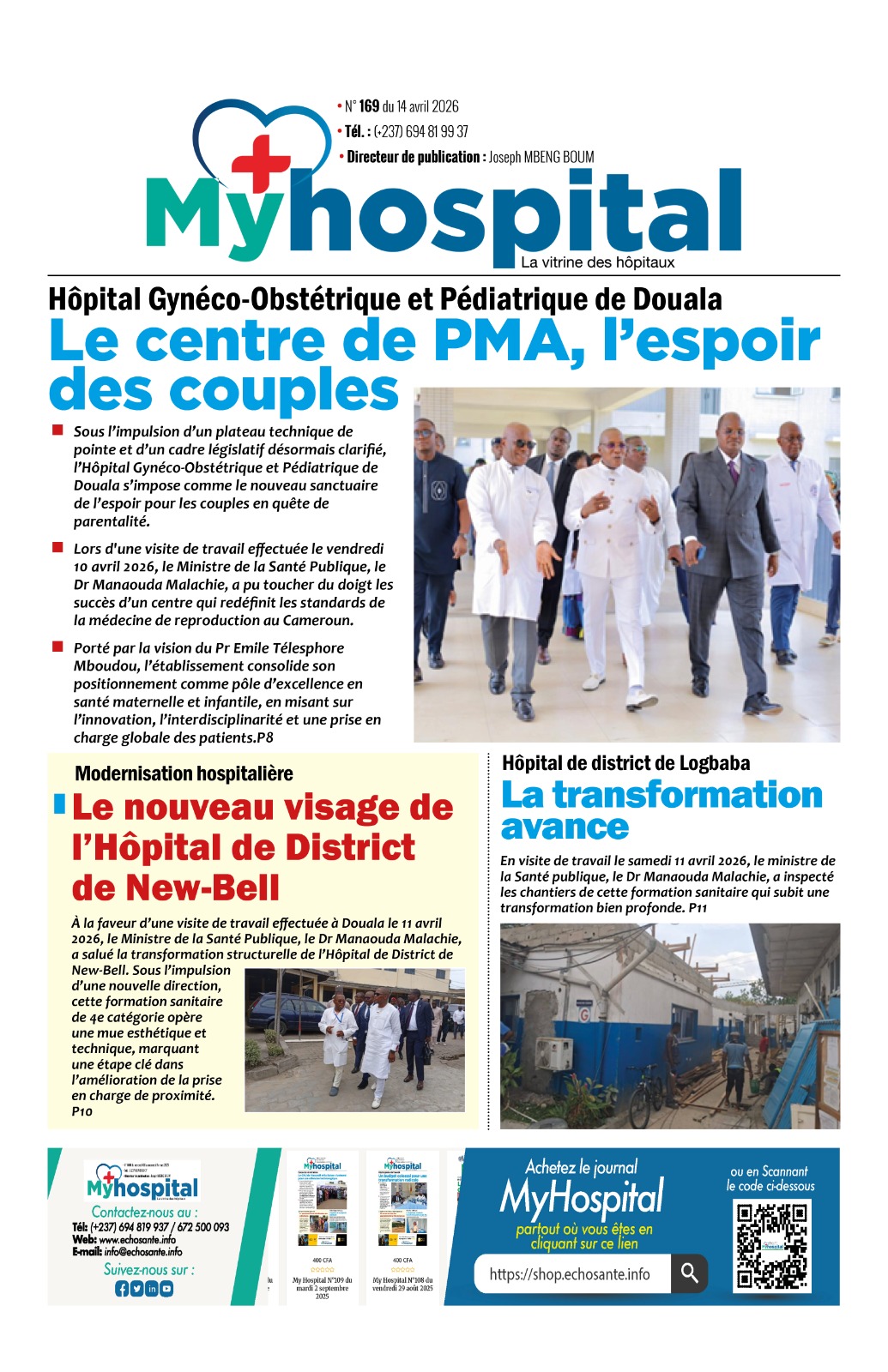 My Hospital N°170 du mardi 13 avril 2026