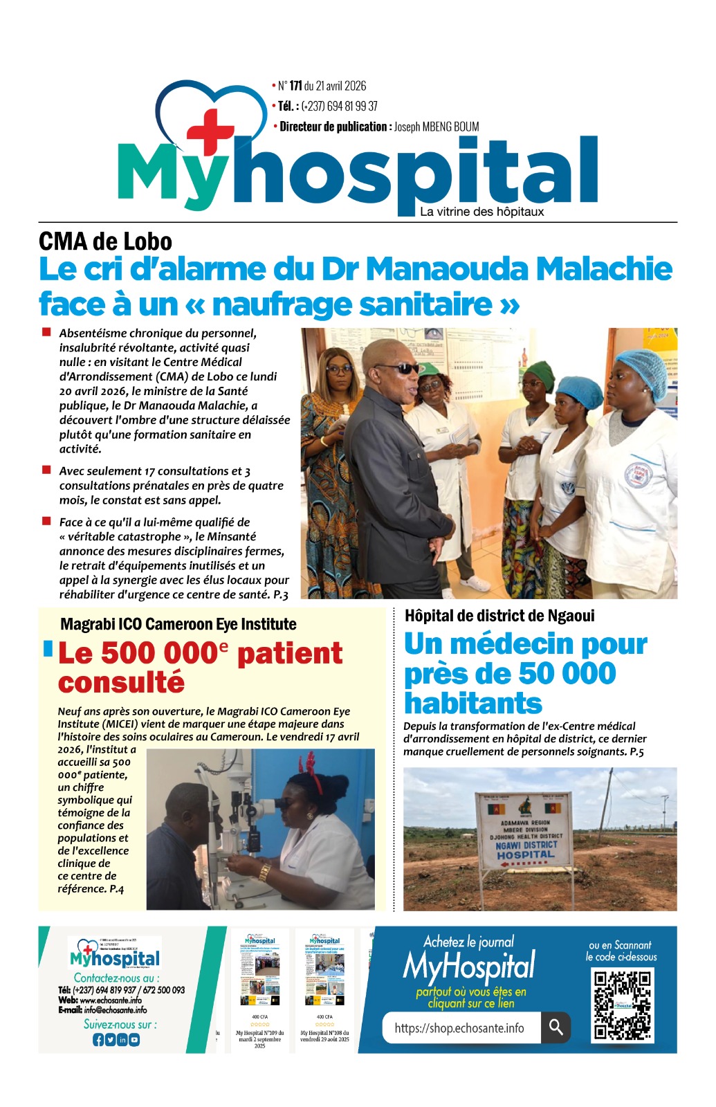 My Hospital N°171 du mardi 21 avril 2026