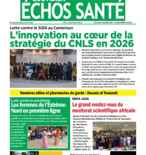 Echos santé n°1392 du jeudi 23 avril 2026