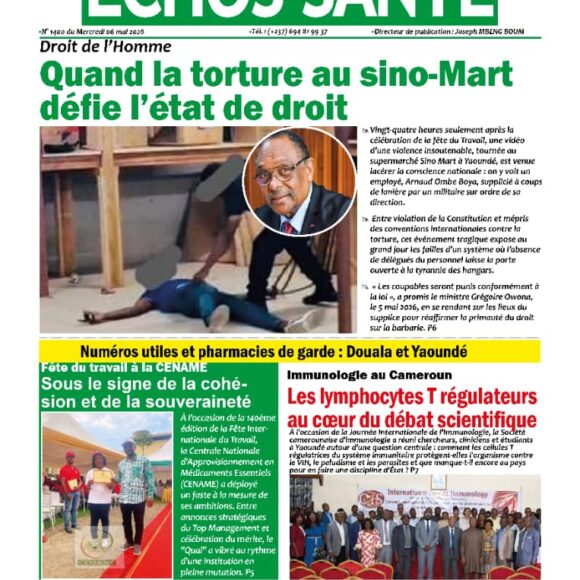 Echos santé n°1395 du mercredi 6 mai 2026