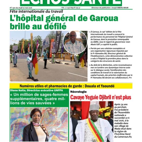 Echos santé n°1396 du jeudi 7 mai 2026