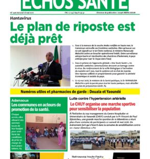 Echos santé n°1401 du lundi18 mai 2026