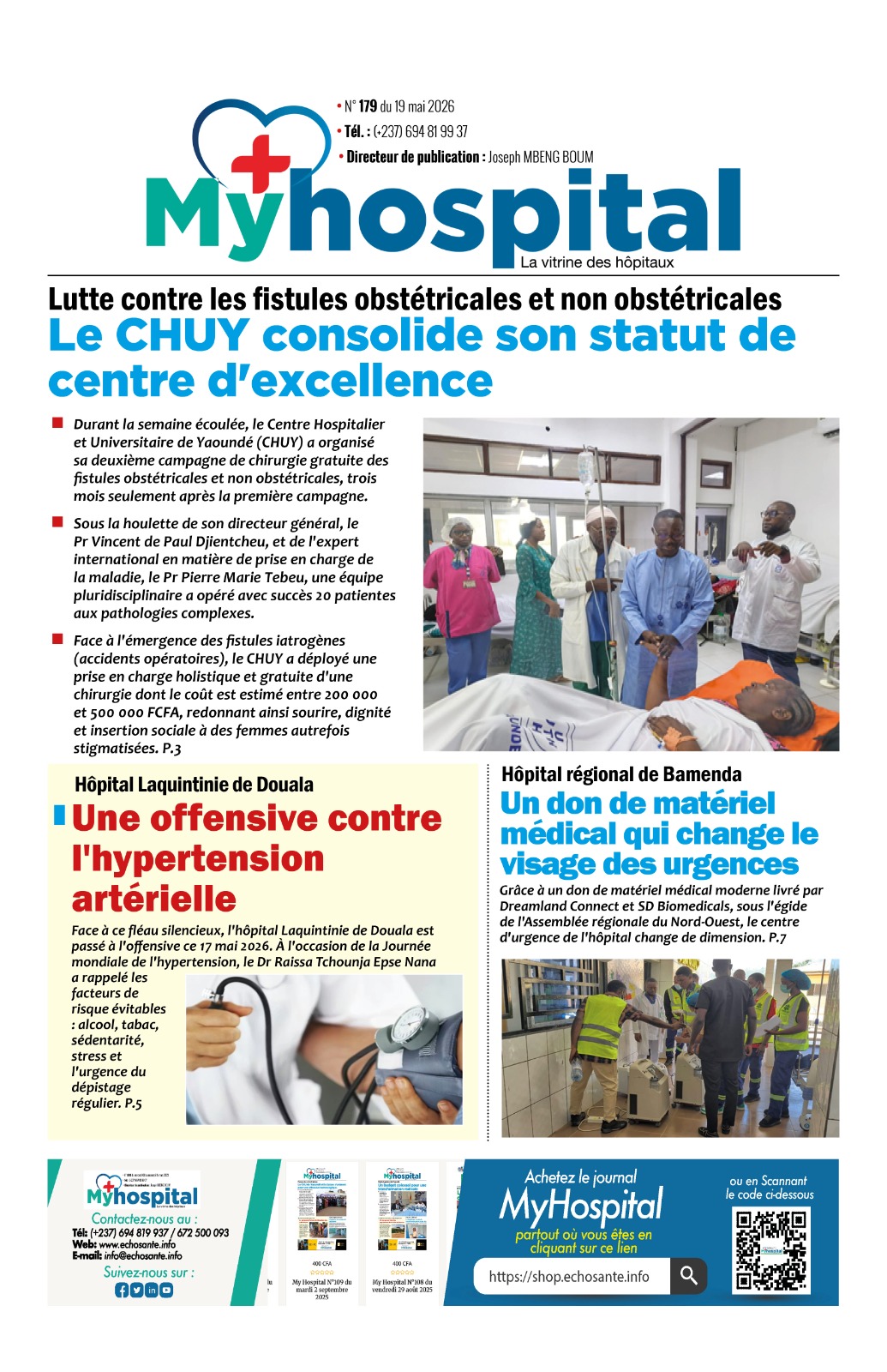 My Hospital N°179 du mardi 19 mai 2026