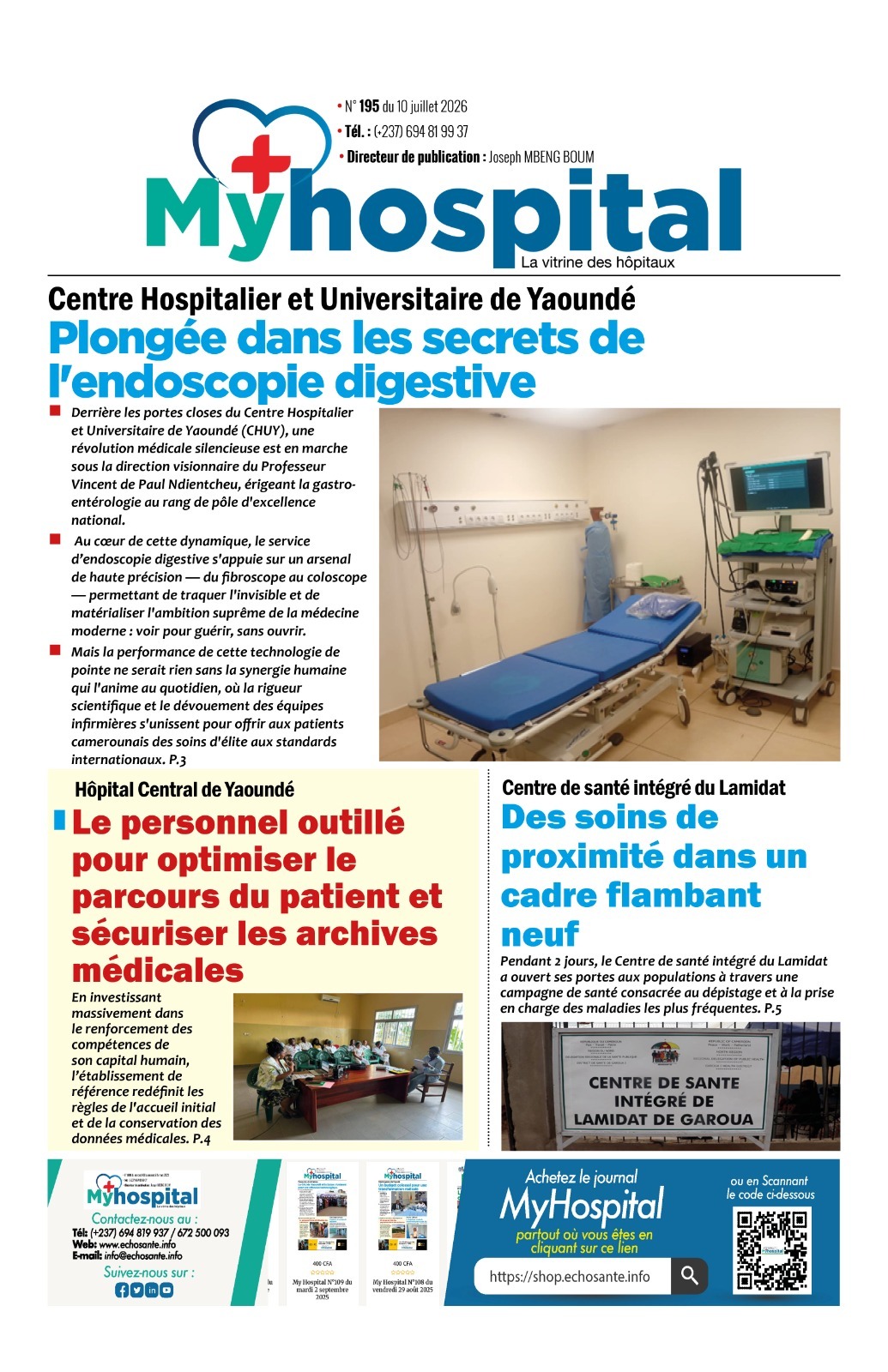My Hospital N°193 du vendredi 10 juillet 2026
